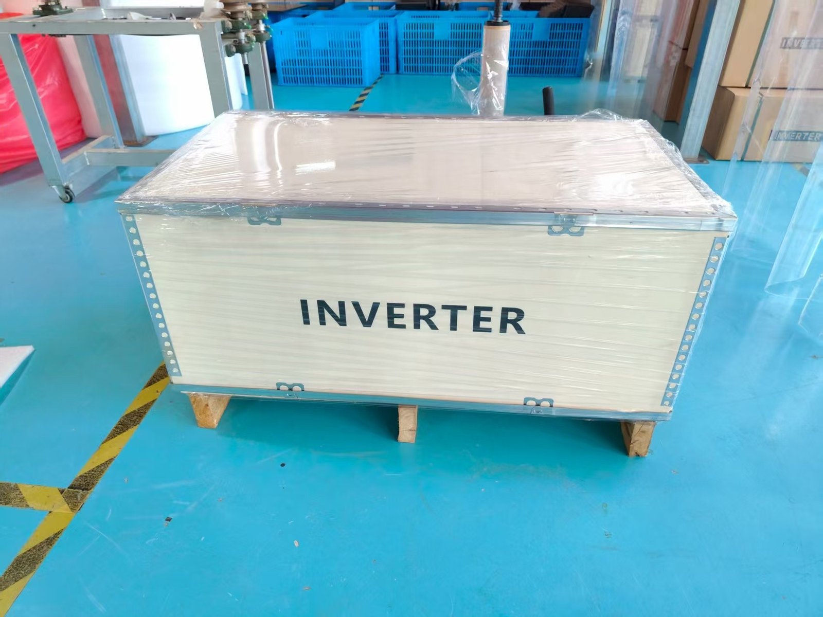Export-Grade Packaging Wooden Crates for Safe International Shipping