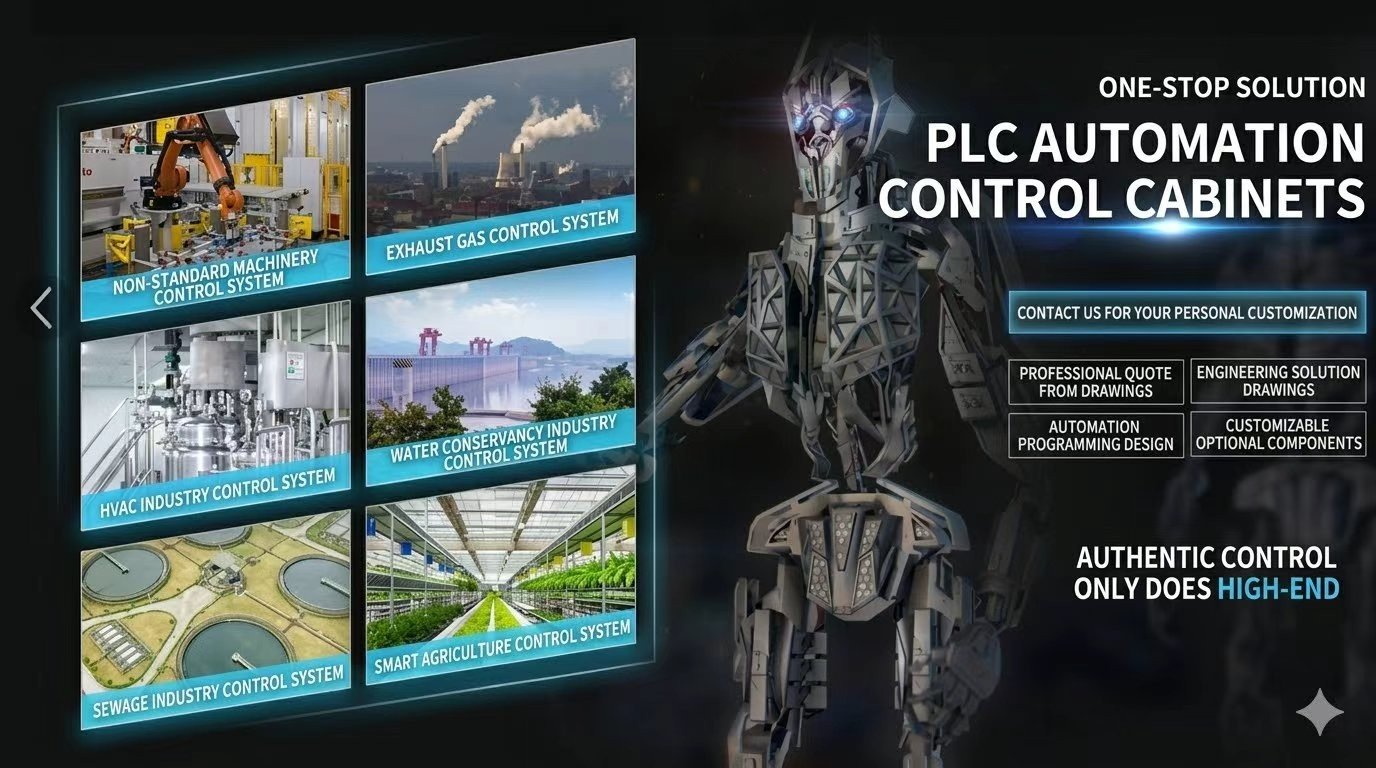 PLC Automation Solutions and Customized Control Cabinets