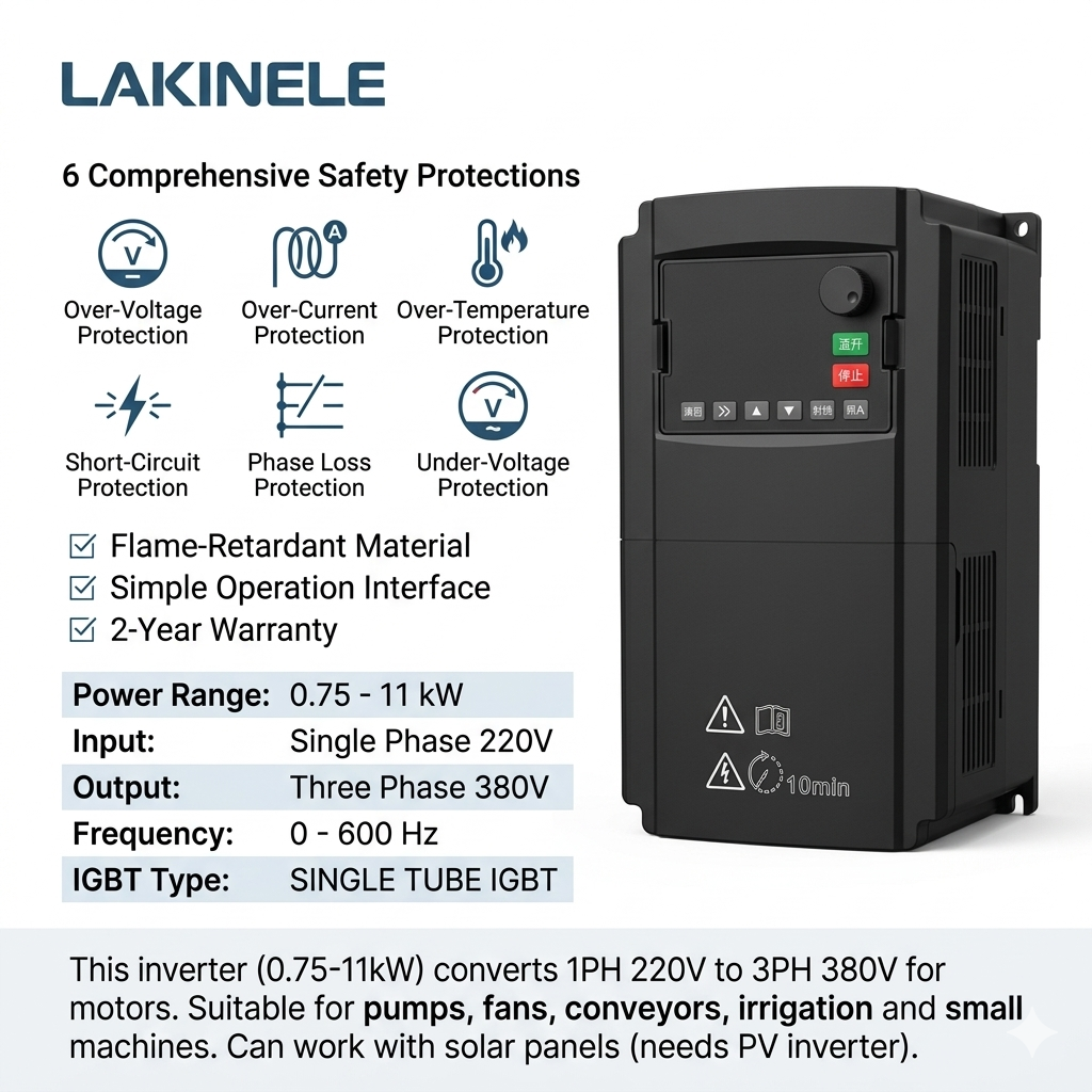 S-2 Series 1PH to 3PH 380V VFD