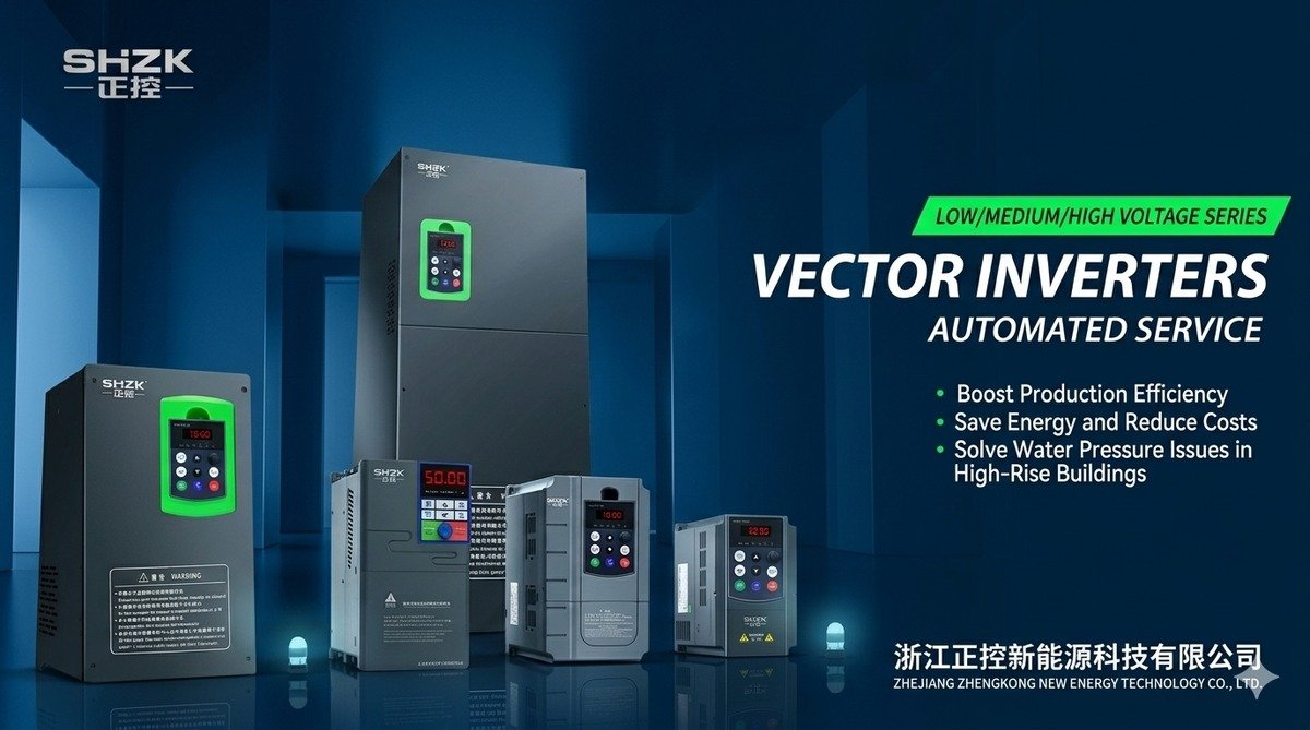 SHZK Vector Inverters — Low Medium High Voltage Series
